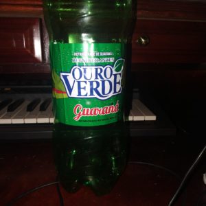 Garrafa de Ouro Verde vazia